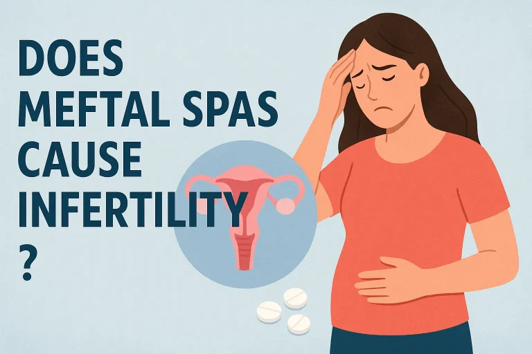 Does Meftal Spas Cause Infertility? What You Must Know Before Taking It